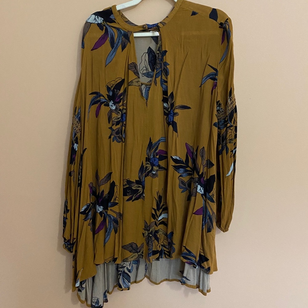 Free people long sleeve tunic